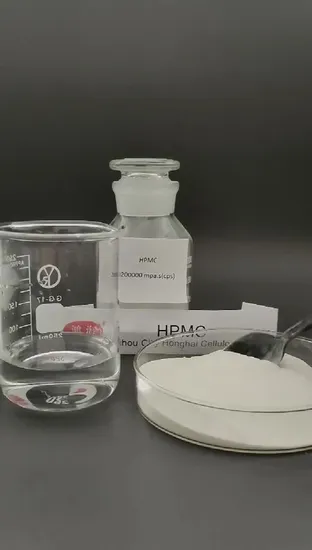 Épaississant chimique Liant Adhésif Cellulose HPMC Équivalent à Mecellose, Walocel, Natrosol, Methocel, Tylose.