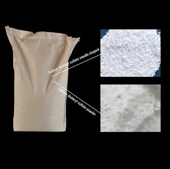 Matières premières des détergents chimiques quotidiens SLS/SLES/Aos/AES/HPMC/HEC